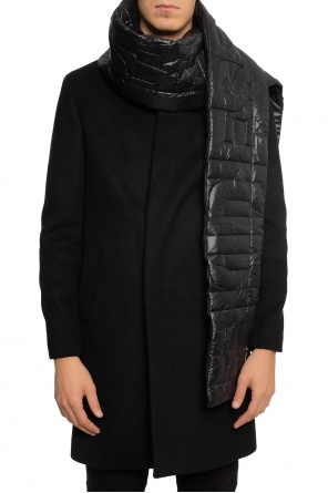 Quilted scarf with logo, zdjęcie 2 Quilted scarf with logo od Diesel